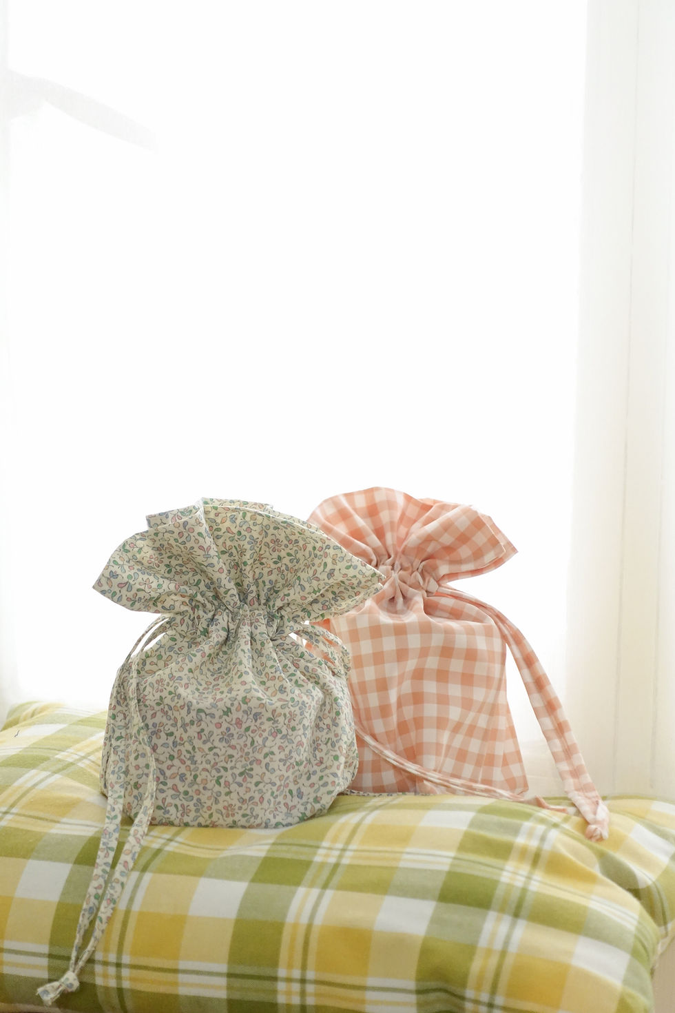 Drawstring Bags 2-in-1 PDF Sewing Pattern from Keeper, DIY gift ideas