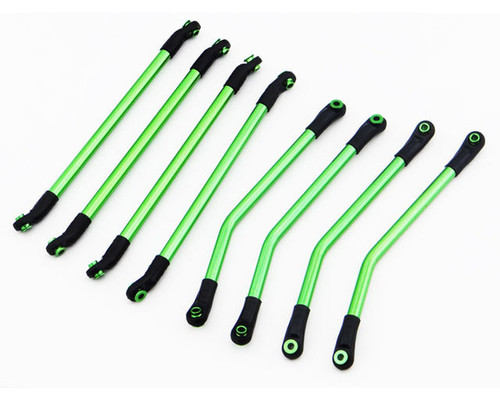 RCS8000P05 - Aluminum Green 4-Link Set - Axial Wraith and