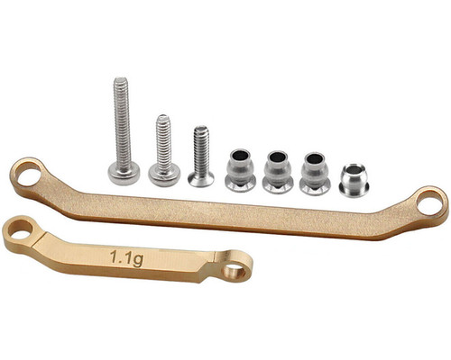 SXTY49H - Brass TT steering Fix links for the SCX30 | Hot Racing