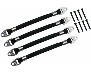 リトルミンストレル MMJ62T08 - Suspension Travel Limit Straps 62mm Mini LTM | Hot Racing
