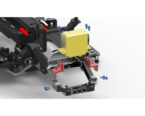 TRXF100FM01 - Forward Mounted Battery and Servo Kit - TRX-4 | Hot