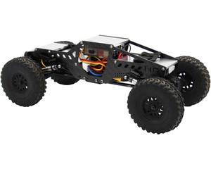 SXTF14GLC - Graphite LCG Rock Crawler Conversion Chassis SCX24