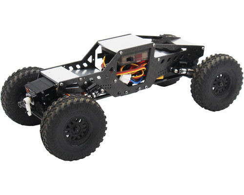 SXTF14GLC - Graphite LCG Rock Crawler Conversion Chassis SCX24
