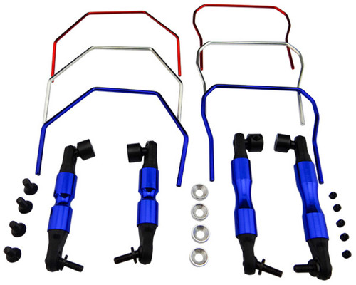 フェネルデッキパーツ、サプライ　LSR SLF311 - Front & Rear Sway Bar 4WD Slash Rally | Hot Racing