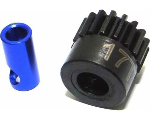 Hot Racing NSG838 38T Steel 48P Pinion Gear (5mm Shaft, 1/8" Bore)