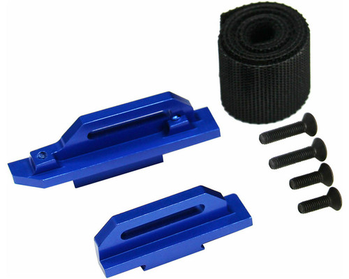 Portabatteria In Alluminio Nero Basso LCG Per TRX-4 1/10 RC – AXSPEED