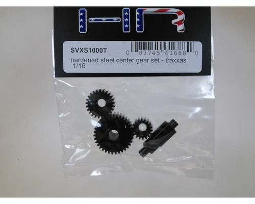 SCIENCE GEAR パター　HW390 TS-1 SVXS1000T - Hardened Steel Center Gear Set - TRA 1/16 | Hot Racing
