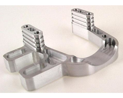 JT8008 - Silver Anodized Engine Mount | Hot Racing