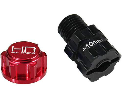 ATF117XT02 - Aluminum Heavy Duty 17mm Hex Hubs 10mm Offset Arrma 1