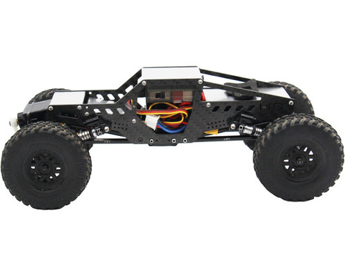SXTF14GLC - Graphite LCG Rock Crawler Conversion Chassis SCX24