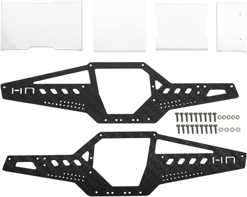 SXTF14GLC - Graphite LCG Rock Crawler Conversion Chassis SCX24