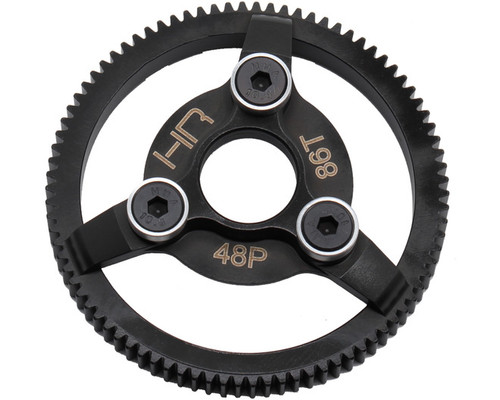 STE886 - Hardened Steel Spur Gear (86t 48p)(Silver) - TRA | Hot Racing
