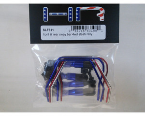 SLF311 - Front & Rear Sway Bar 4WD Slash Rally | Hot Racing