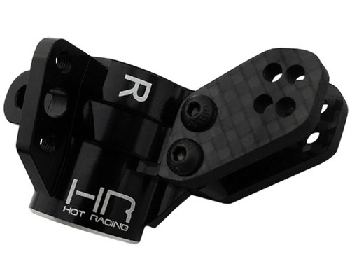 Hot Racing Aluminum Rear Hubs W/Over Size Bearings For Traxxas X-Maxx