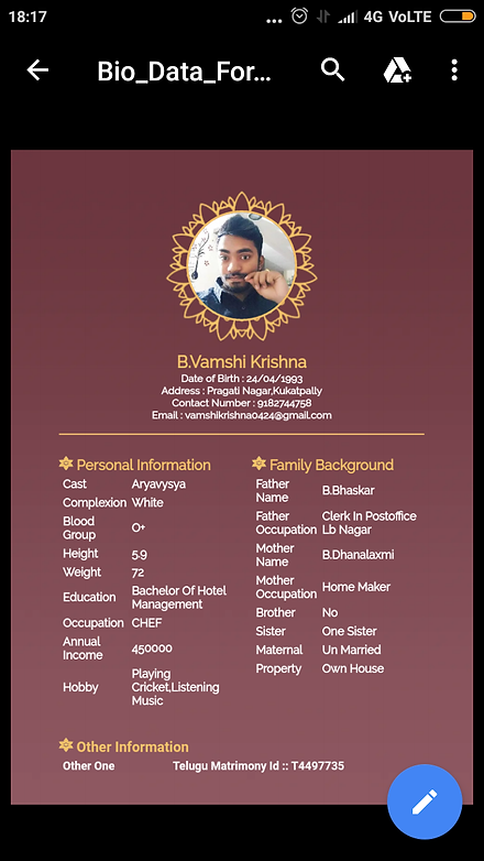 Vamshi krishna