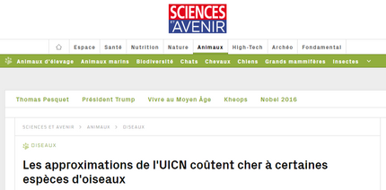 Article in French about our Science Advances paper