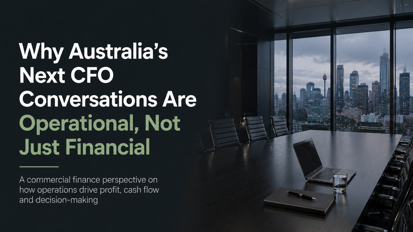 Cover image for Why Australia’s Next CFO Conversations Are Operational, Not Just Financial
