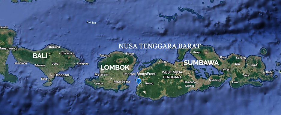 BeachFront LAnd for sale west sumbawa