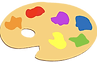 Artist palette icon representing creative expression
