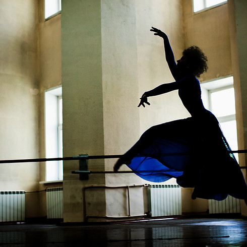 Dancer in Blue