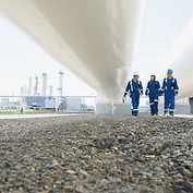 Walking Under Gas Pipes