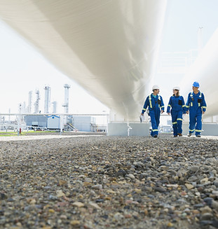 Walking Under Gas Pipes