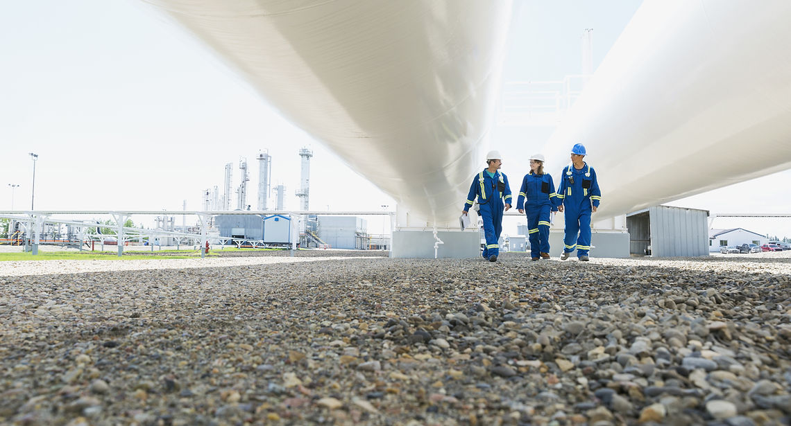 Walking Under Gas Pipes