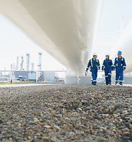 Walking Under Gas Pipes