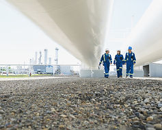 Walking Under Gas Pipes
