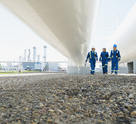 Walking Under Gas Pipes