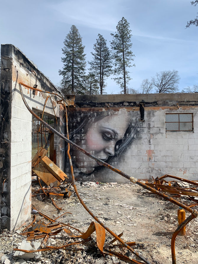 Paradise Aftermath: Where the sidewalk ends