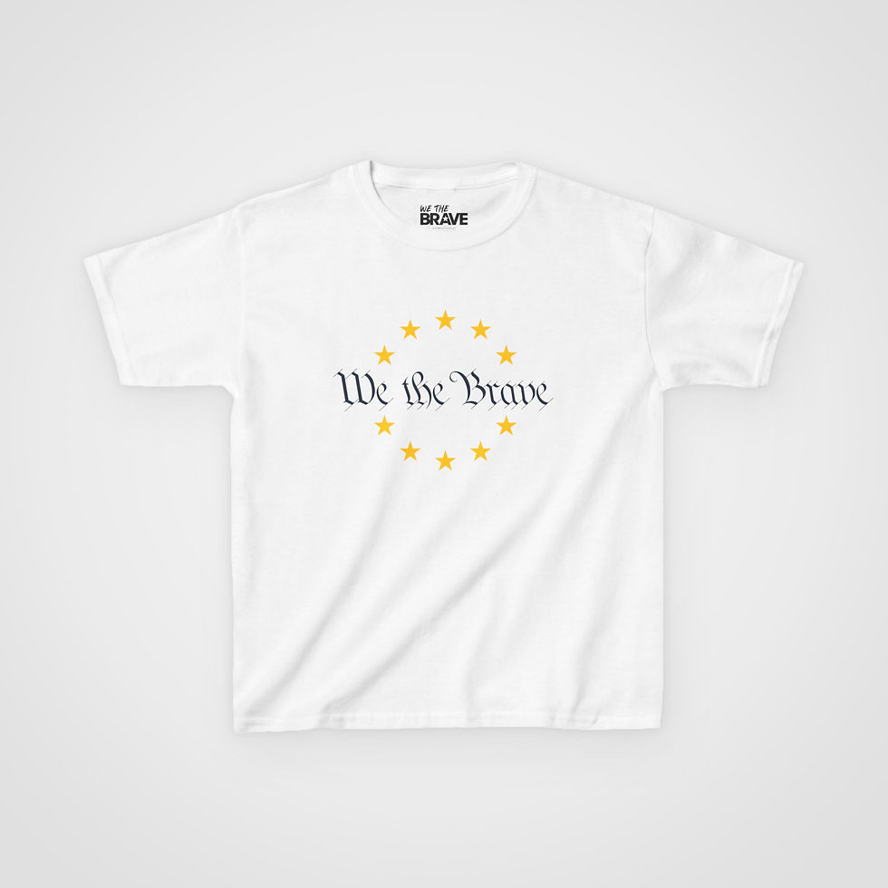 Thumbnail: "Brave 1787" - Kids Tee