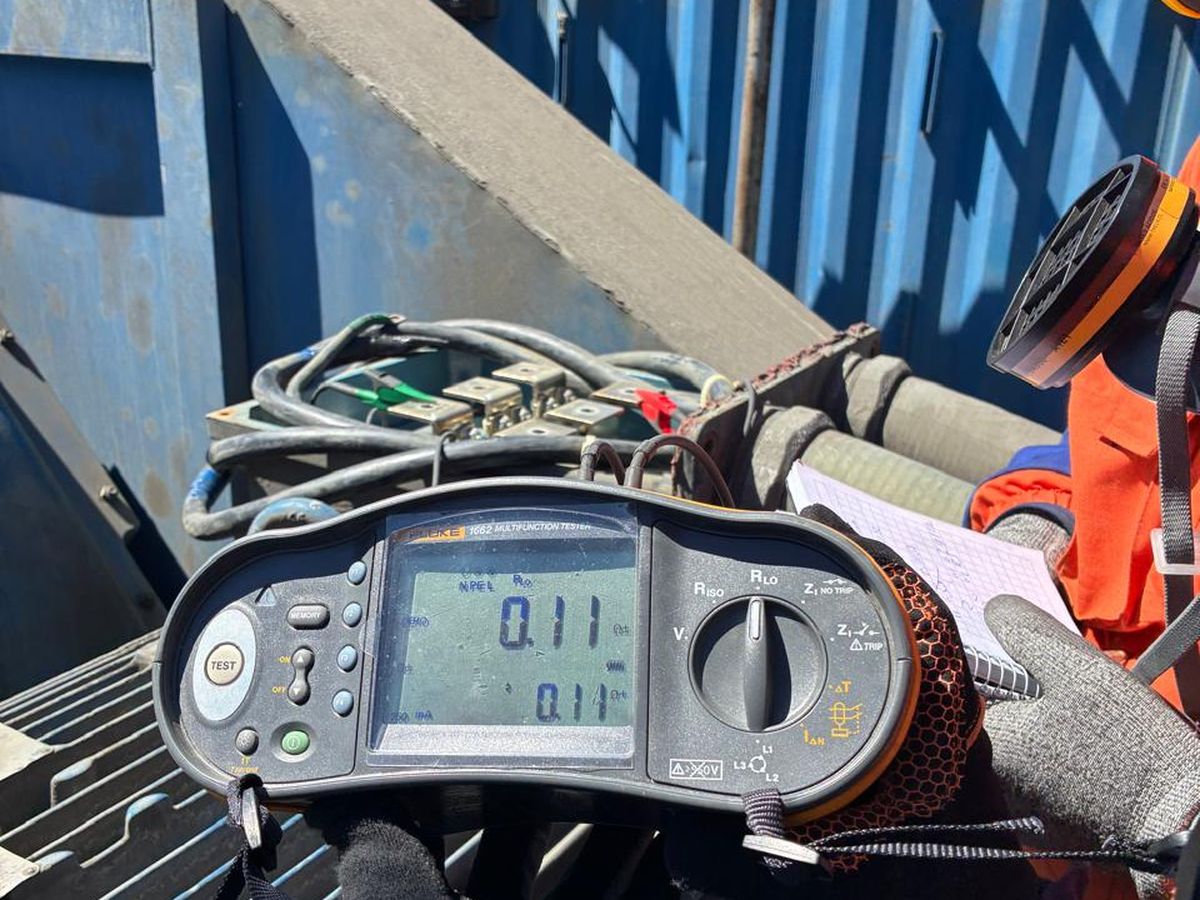 Trabajo de la División Ensayos Eléctricos