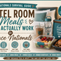 Hotel Room Meals for Dance Nationals: Easy Food Ideas for Busy Dance Families