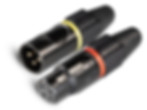 EnovaNxt PureCoreNxt™ XLR Professional Locking Connectors Color Coded