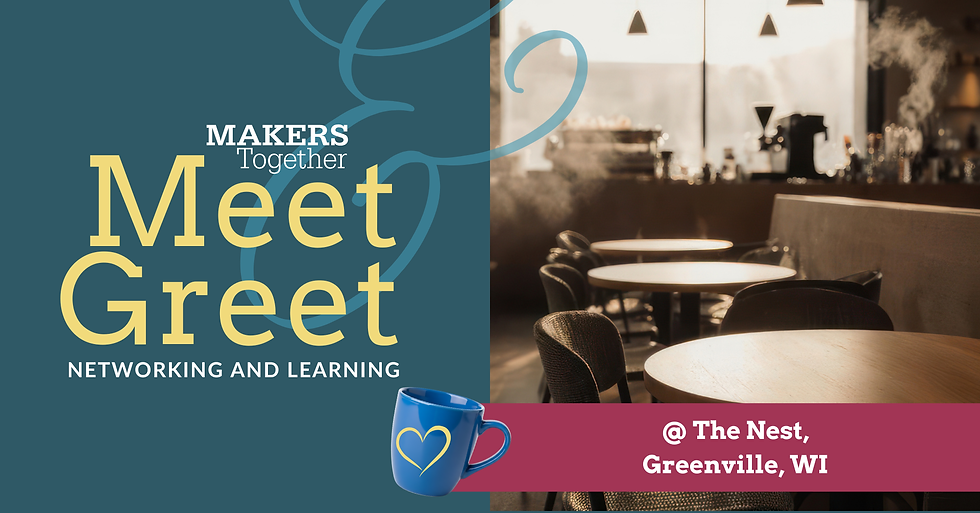 Meet & Greet: Chat • Eat • Laugh • Inspire