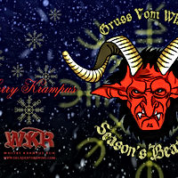 Whitby Krampus Run Grusskarten 2