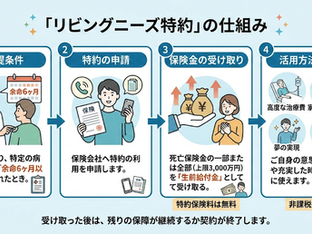 リビング・ニーズ特約とは?メリットや受取後の税金・注意点を解説