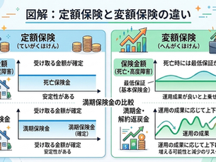 そもそも変額保険とは?仕組みと3つの種類をわかりやすく解説