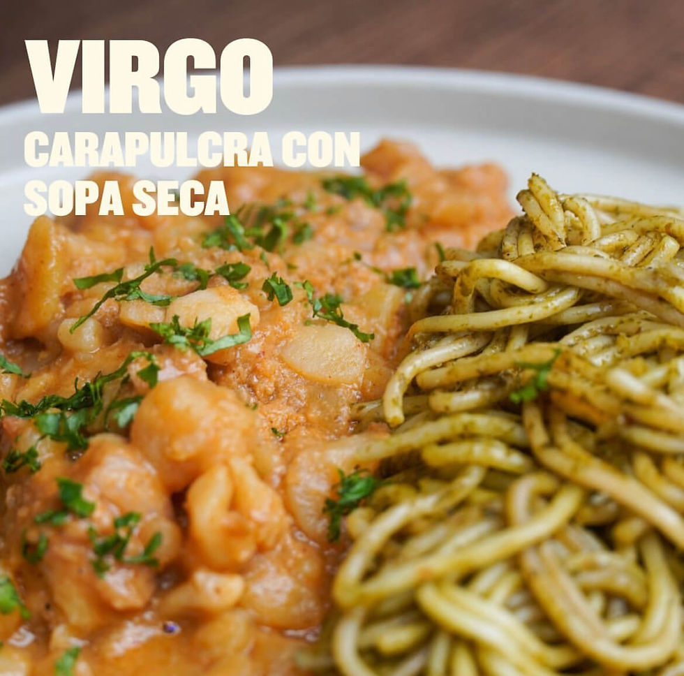 Plato del signo Virgo