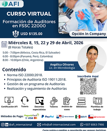 Formación de Auditores en FSSC 22000