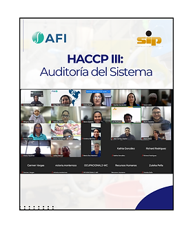 AFI dictó al SIP el Curso de HACCP III enfocado en Auditoría del Sistema HACCP