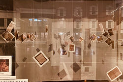 'trace' installation view