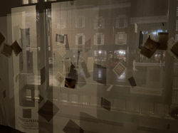 'trace' installation view