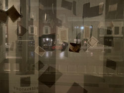 'trace' installation view