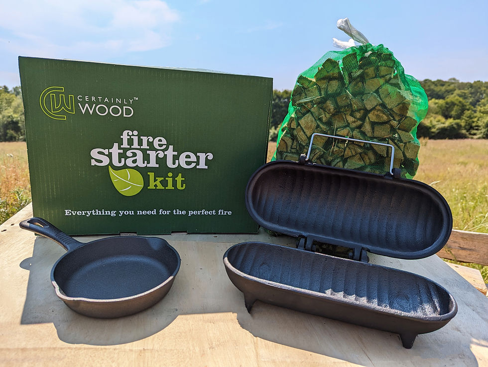 Collection of fireside accessories