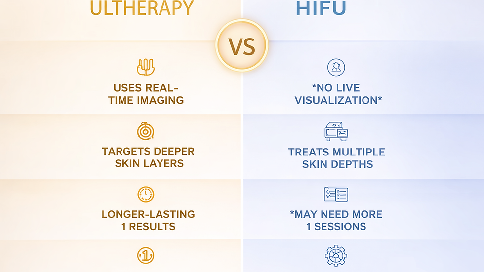 Ultherapy vs HIFU difference