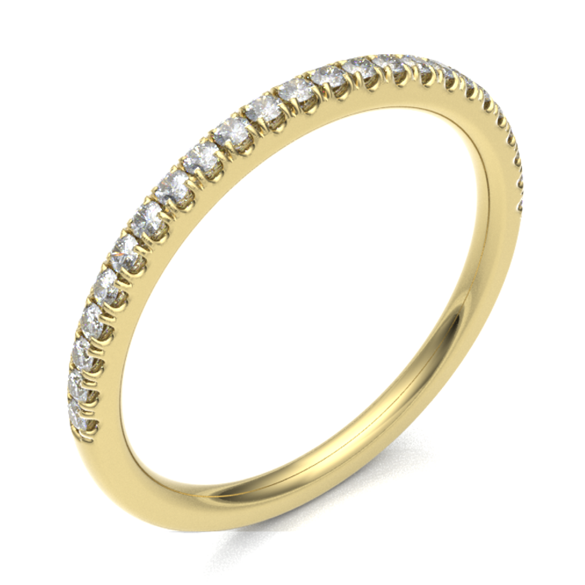 Yellow Gold Diamond Wedding Ring