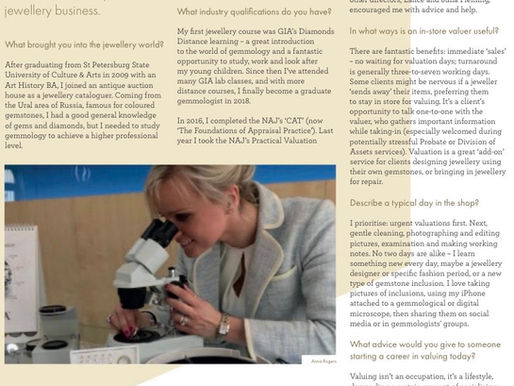Our Business was Featured in the NAJ Year Book 2020!