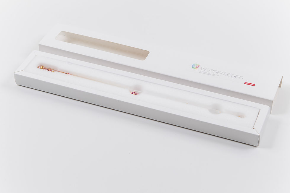 Miniaturbild: Wassersegen&Weinwunder, Edelsteinstäbe mit Gold zur Vitalisierung